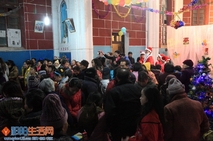 祁阳天主教会圣诞节举行做弥撒宗教仪式和文艺演出活动