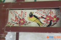 老式鸭床————彩绘