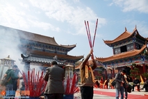 祁阳县青云寺大雄宝典诸圣菩萨圣像开光庆典掠影