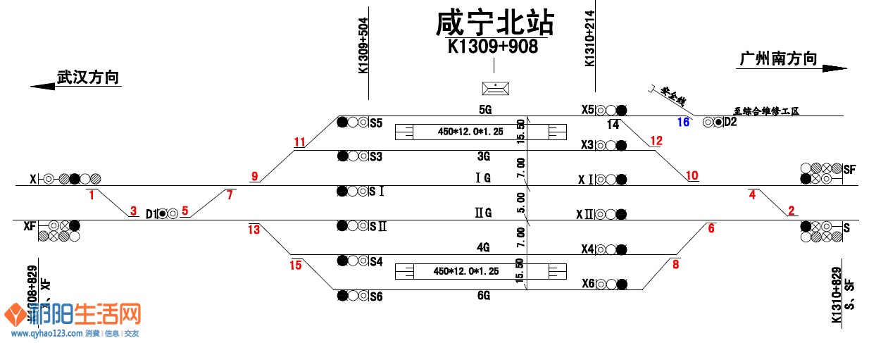 咸宁高铁站地图图片